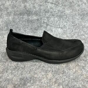 Merrell Shoes Womens 8.5 Primo Moc II Midnight Nubuck Leather Slip On Casual